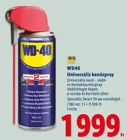 Lidl WD-40 Univerzális kenőspray ajánlat
