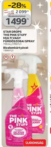 Auchan STAR DROPS THE PINK STUFF SPRAY ajánlat