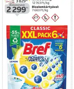 Auchan BREF POWER AKTIV XXL WC-FRISSÍTŐ ajánlat