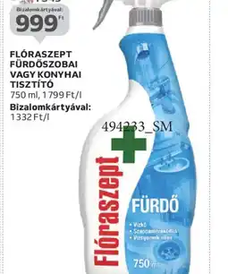 Auchan FLRASZEPT FÜRDŐSZOBAI VAGY KONYHAI TISZTÍT ajánlat