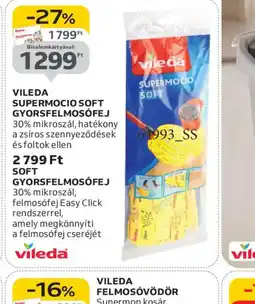 Auchan VILEDA SUPERMOCIO SOFT GYORSFELMOSFEJ ajánlat