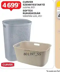 Auchan CURVER Szennyestart/Ruháskosár ajánlat