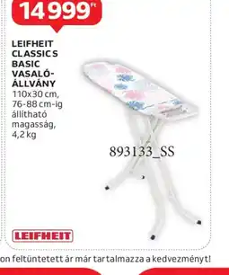 Auchan LEIFHEIT CLASSICS BASIC VASALÁLLVÁNY ajánlat