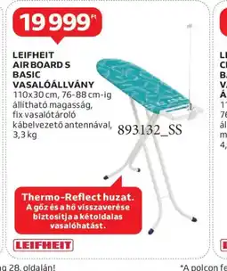 Auchan LEIFHEIT AIRBOARD S VASALÁLLVÁNY ajánlat