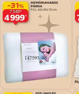 Auchan FITT MEMRIAHABOS PÁRNA ajánlat