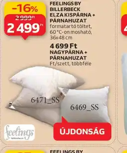 Auchan FEELINGS BY BILLERBECK ELZA KISPÁRNA ajánlat
