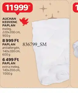 Auchan AUCHAN KEDVENC PAPLAN ajánlat
