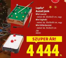 Lidl Lupilu Asztali játék ajánlat