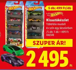 Lidl Hot Wheels Kisautókészlet ajánlat
