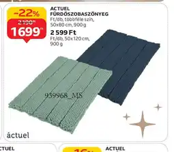 Auchan ACTUEL FÜRDŐSZOBASZŐNYEG ajánlat