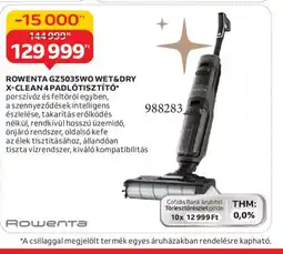 Auchan ROWENTA GZ5035WO PADLTISZTÍT ajánlat