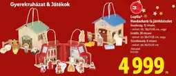 Lidl Lupilu Hordozható fa játékkészlet ajánlat