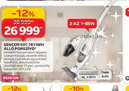 Auchan SENCOR SVC 7811WH ÁLL PORSZÍV ajánlat