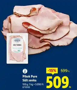 Lidl Pikok Pure Sült sonka ajánlat