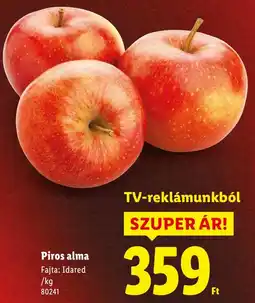 Lidl Piros alma ajánlat