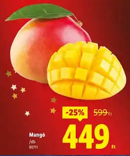 Lidl Mangó ajánlat