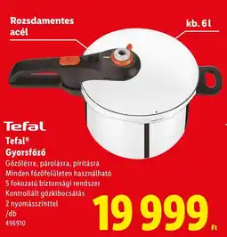 Lidl Tefal Gyorsfőző ajánlat