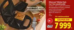 Lidl Silvercrest Kitchen Tools 3 az 1-ben szendvicssütő ajánlat