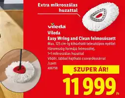 Lidl Vileda Easy Wring and Clean felmosószett ajánlat