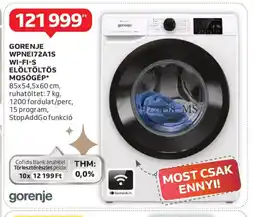 Auchan GORENJE WPNEI72A1S MOSGÉP ajánlat
