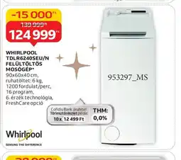 Auchan WHIRLPOOL FELÜLTÖLTŐS MOSGÉP ajánlat