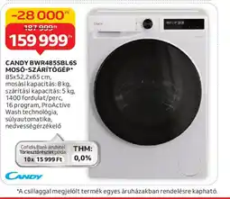 Auchan CANDY BWR485SBL6S MOS-SZÁRÍTGÉP ajánlat