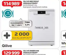 Auchan QILIVE 600139347 MOSOGATGÉP ajánlat