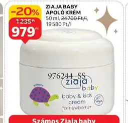 Auchan ZIAJA BABY ÁPOL KRÉM ajánlat