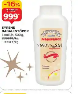 Auchan SYRENE BABAHINTŐPOR ajánlat
