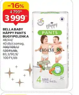 Auchan BELLA BABY HAPPY PANTS ajánlat