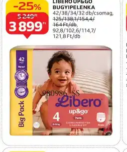 Auchan LIBERO UP&GO BUGYIPELENKA ajánlat