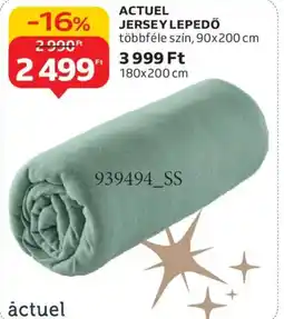 Auchan ACTUEL JERSEY LEPEDŐ ajánlat