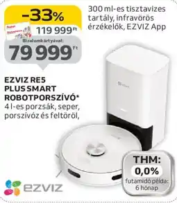 Auchan EZVIZ RE5 PLUS SMART ROBOTPORSZÍVÓ ajánlat