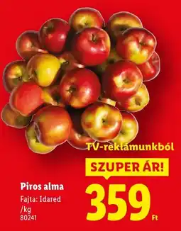 Lidl Piros alma ajánlat