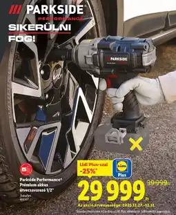 Lidl Parkside Performance Prémium akkus ütvecsavarozó 1/2" ajánlat