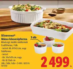 Lidl Silvercrest Mázas kőcserépforma ajánlat