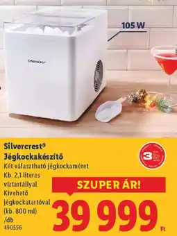 Lidl Silvercrest Jégkockakészítő ajánlat