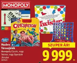Lidl Hasbro Társasjáték ajánlat