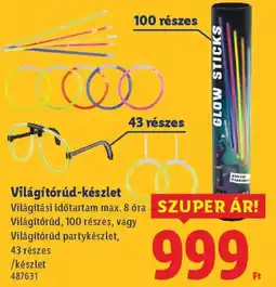 Lidl Világítórúd-készlet ajánlat