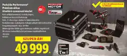 Lidl Parkside Performance Prémium akkus ütvefúró-csavarozó készlet ajánlat
