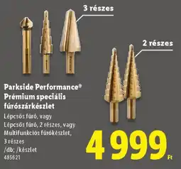 Lidl Parkside Performance Prémium speciális fúrószárkészlet ajánlat