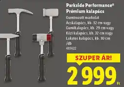 Lidl Parkside Performance Prémium kalapács ajánlat