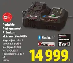 Lidl Parkside Performance Prémium akkumulátortöltő ajánlat