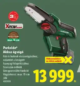 Lidl Parkside Akkus ágvágó ajánlat