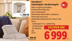 Lidl Sensiplast Lábmelegítő / derékmelegítő ajánlat