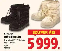 Lidl Esmara Női téli bakancs ajánlat