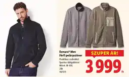 Lidl Esmara Men Férfi polárpulóver ajánlat