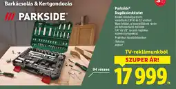 Lidl Parkside Dugókulcskészlet ajánlat