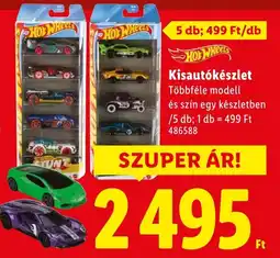 Lidl Hot Wheels Kisautókészlet ajánlat