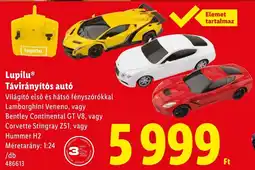 Lidl Lupilu Távirányítós autó ajánlat